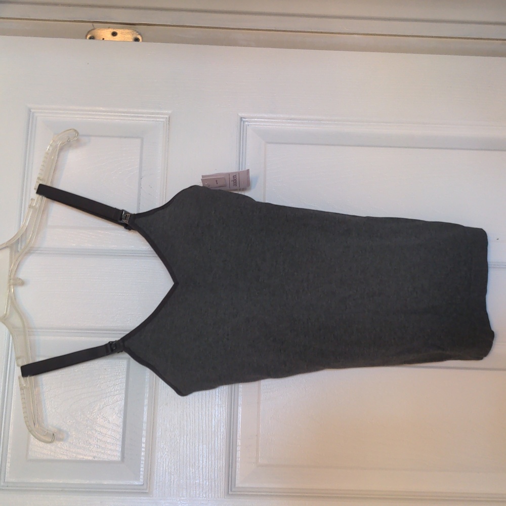 *NWT* Auden nursing dark gray tank top size x-small